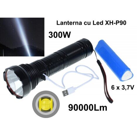 LANTERNA PROFESIONALA LED ULTRA XH-P90